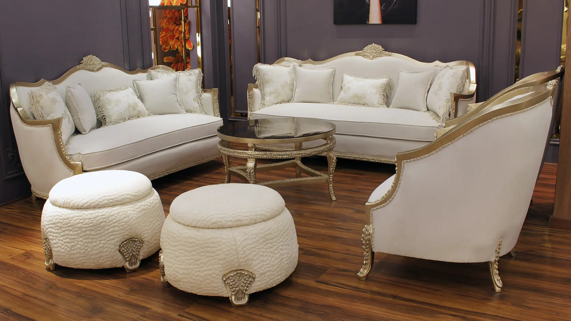 صالونات مودرن كلاسيك